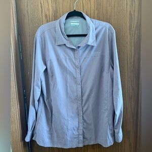 Columbia OMNI-SHADE sun protection long sleeve ladies shirt Size 2X